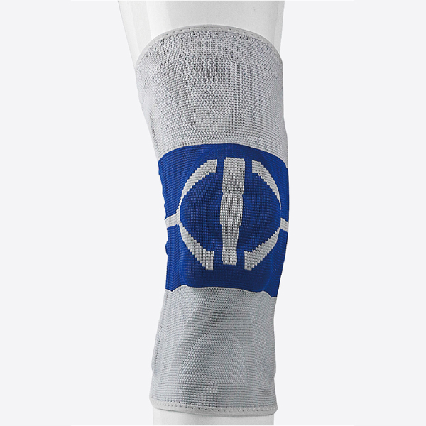 Polyester Fiber Fitness Knee Pads feature an ergonomic contoured design with adjustable plastic stays, delivering secure support and stability during sports or high-intensity workouts.