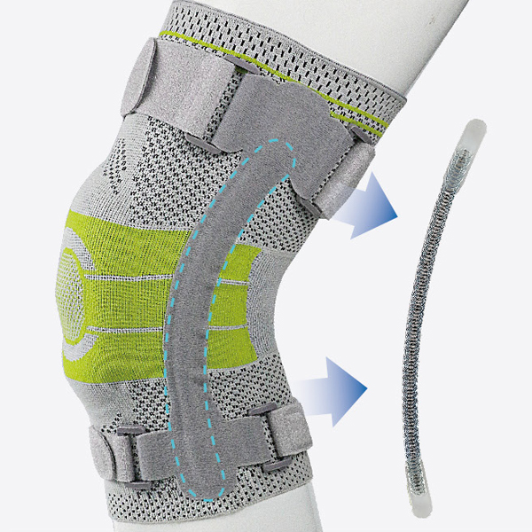 The Horizontal Knitted Rehabilitation Knee Pad is perfect for athletes and active individuals. I