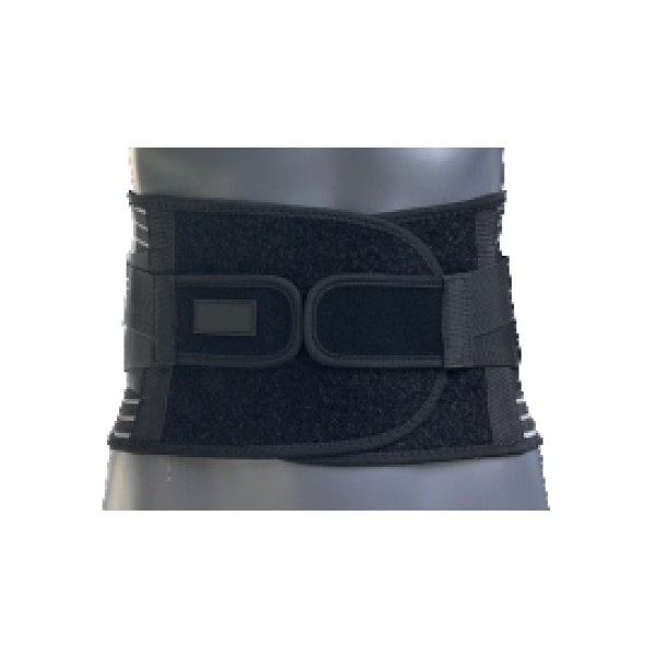This lumbar support belt features breathable materials and anti-slip design, ensuring all-day comfort while maintaining stable spinal alignment and support.