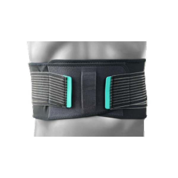 This waist brace features adjustable straps for a secure fit, offering reliable lower back support and helping prevent strain during physical activity and routine tasks.