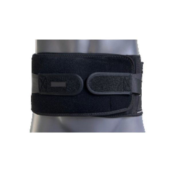 Designed with breathable mesh fabric, this waist support ensures airflow and comfort while maintaining effective back stabilization during extended wear.