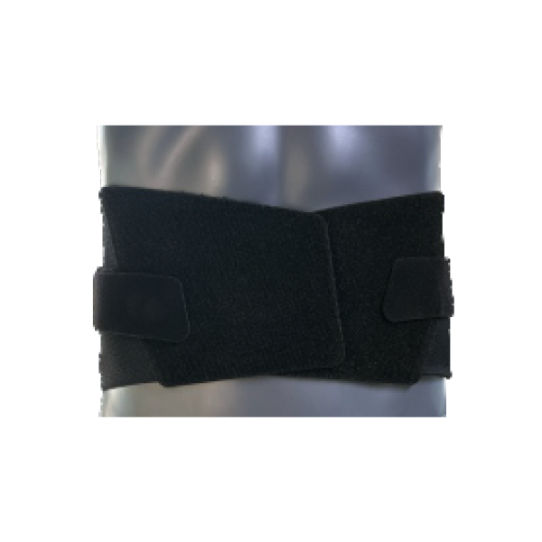 This lumbar support features a contoured insert and stabilizers, delivering firm back support while maintaining flexibility and all-day wearing comfort.