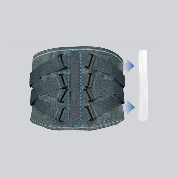 Designed with breathable knitted fabric, this waist support wicks moisture and regulates temperature, ensuring comfort and hygiene during long hours of wear or activity.