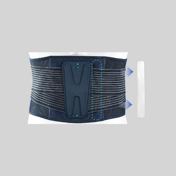 Designed with a narrow front profile, this waist brace allows unrestricted movement while delivering effective lower back support and reducing discomfort during extended wear.