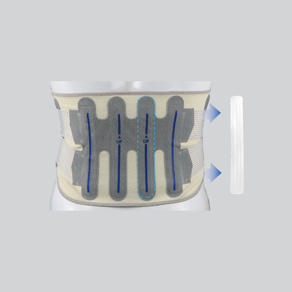 Designed with dual adjustable straps, this back brace offers customized compression and firm support, enhancing stability during workouts, running, and fitness training.