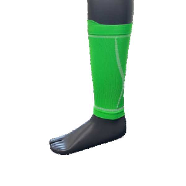 Designed with graduated compression, this calf sleeve improves blood circulation and helps speed up muscle recovery after exercise.