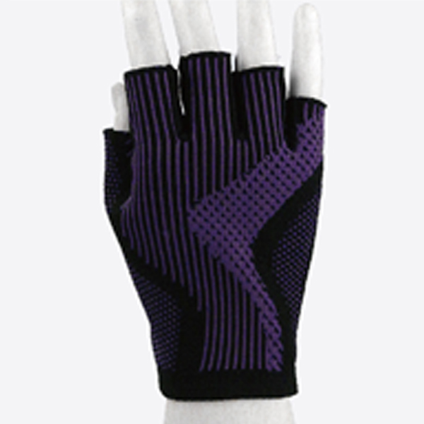 Designed with breathable knitted fabric, these gloves keep hands cool and comfortable. They offer flexible movement for various fitness and training activities.