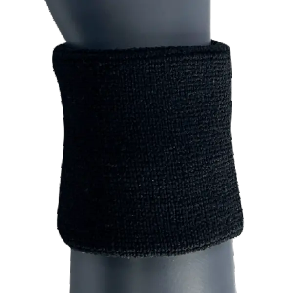 Moisture-wicking Wristband helps manage sweat during workouts and provides comfortable support for active lifestyles.