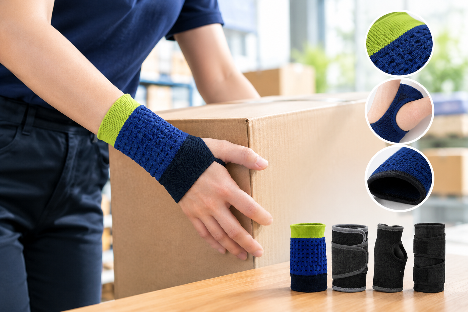 How Does Wrist Support Construction Affect Hand Movement